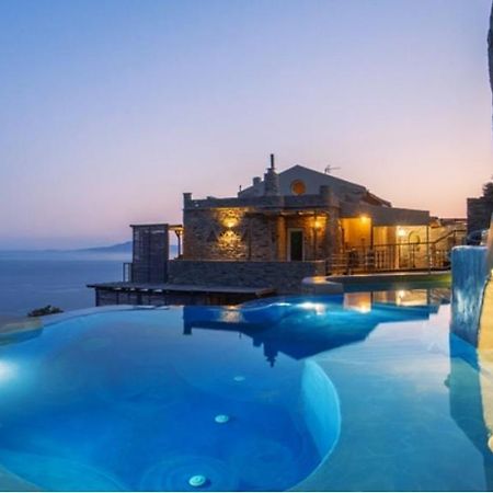Aegean Castle Andros - Adults Only Aparthotel Agia Eleousa ภายนอก รูปภาพ