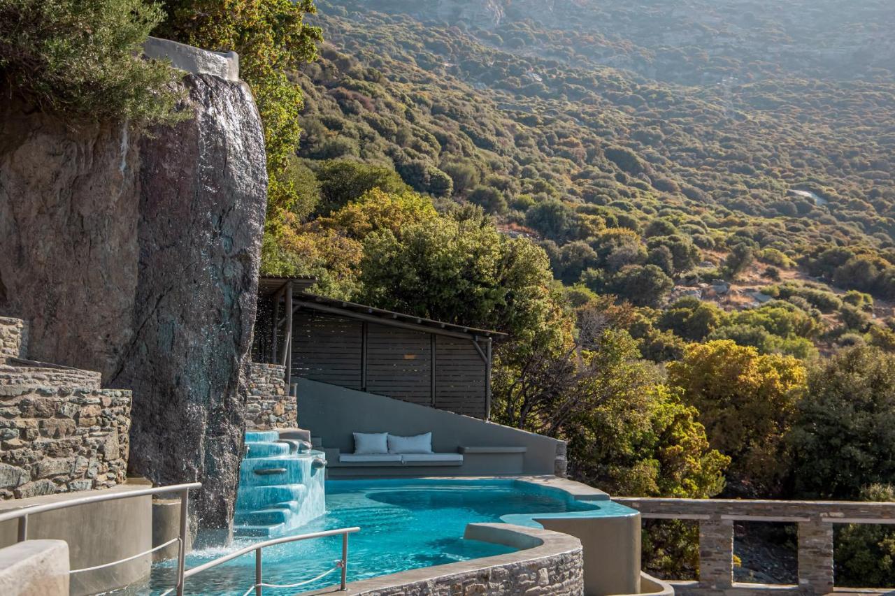 Aegean Castle Andros - Adults Only Aparthotel Agia Eleousa ภายนอก รูปภาพ