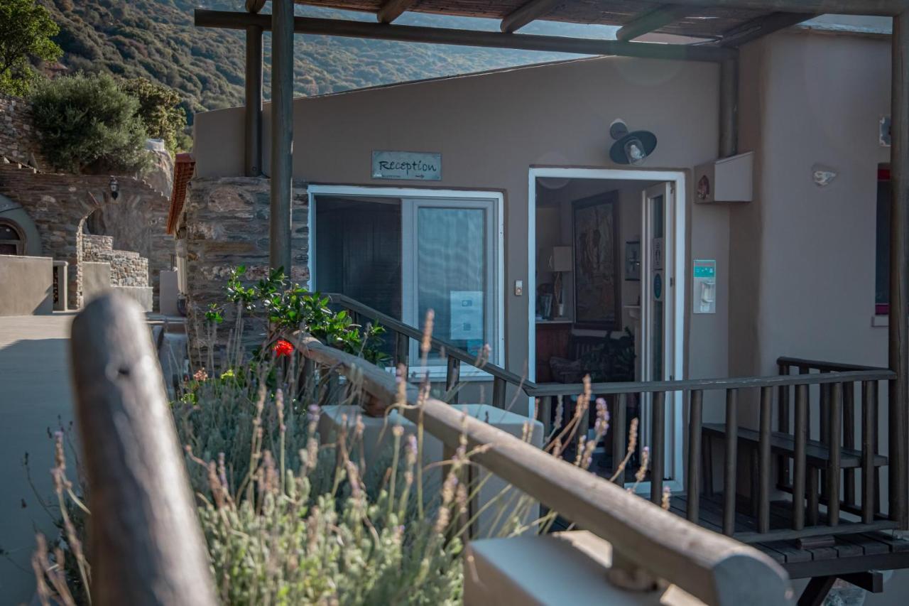 Aegean Castle Andros - Adults Only Aparthotel Agia Eleousa ภายนอก รูปภาพ