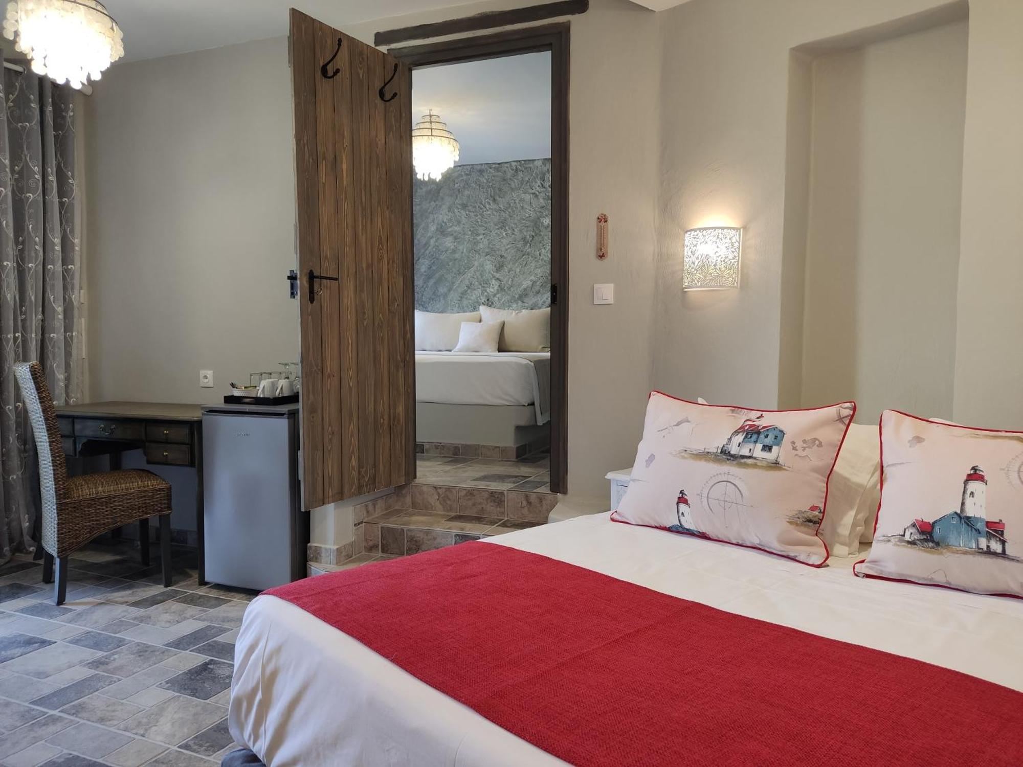 Aegean Castle Andros - Adults Only Aparthotel Agia Eleousa ภายนอก รูปภาพ