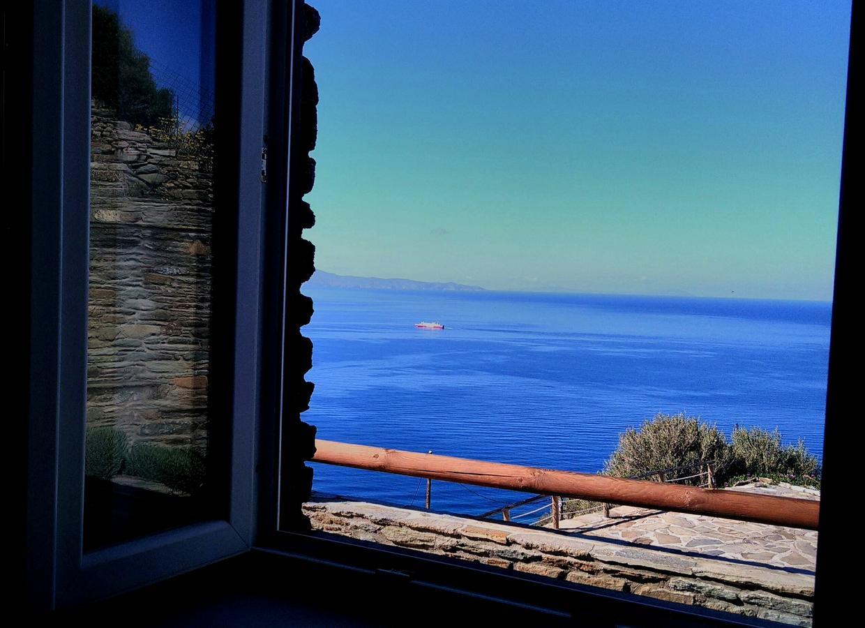 Aegean Castle Andros - Adults Only Aparthotel Agia Eleousa ภายนอก รูปภาพ