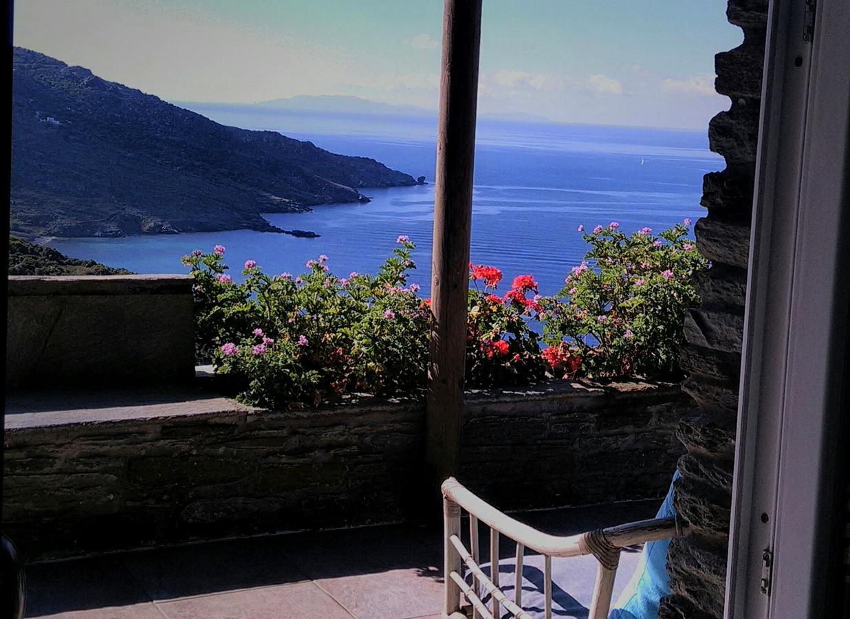Aegean Castle Andros - Adults Only Aparthotel Agia Eleousa ภายนอก รูปภาพ