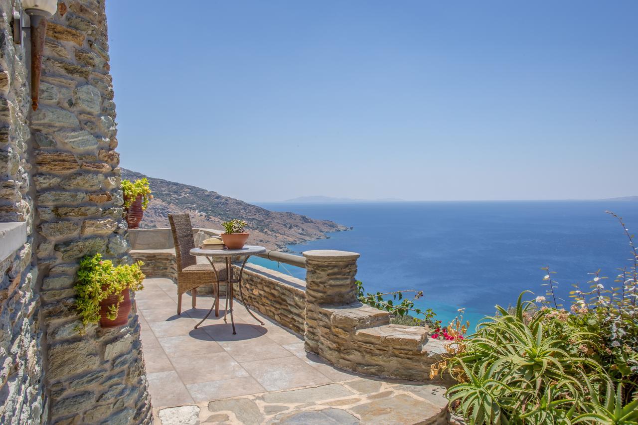 Aegean Castle Andros - Adults Only Aparthotel Agia Eleousa ภายนอก รูปภาพ