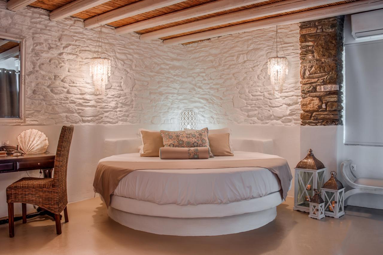 Aegean Castle Andros - Adults Only Aparthotel Agia Eleousa ภายนอก รูปภาพ