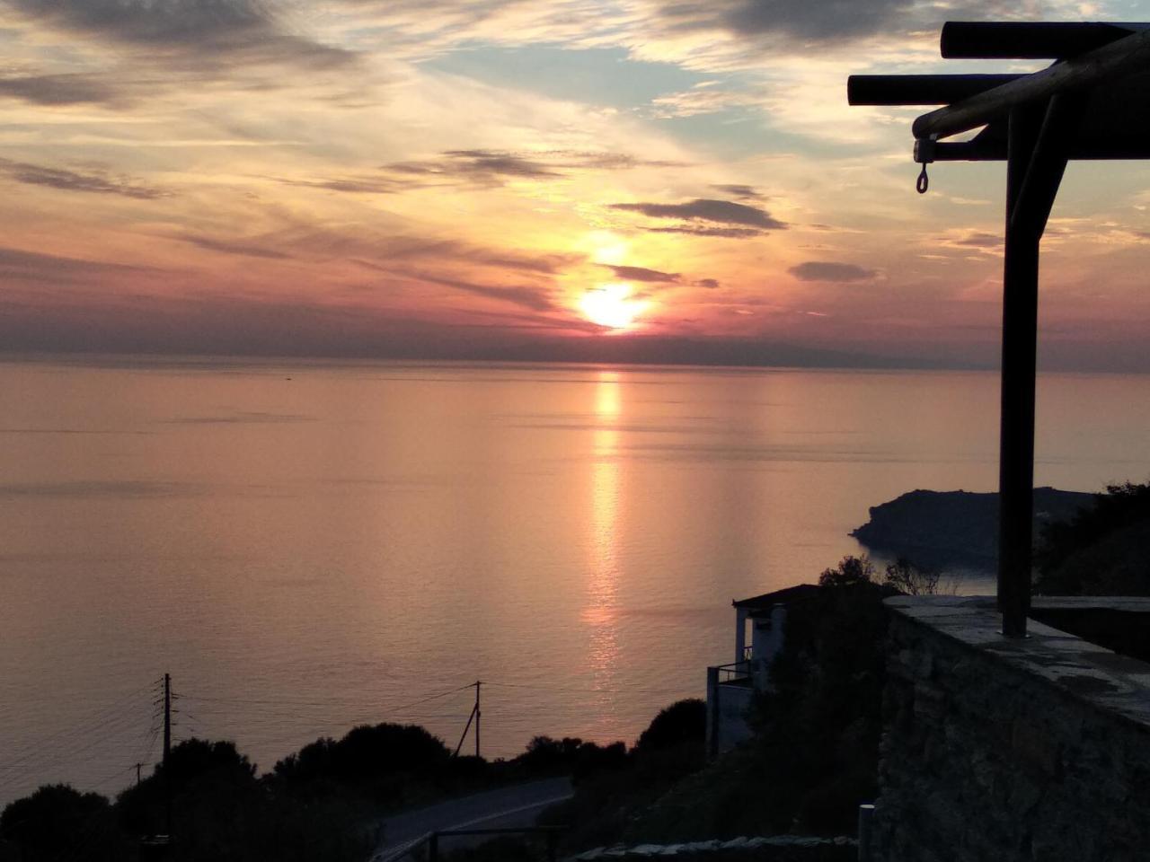 Aegean Castle Andros - Adults Only Aparthotel Agia Eleousa ภายนอก รูปภาพ