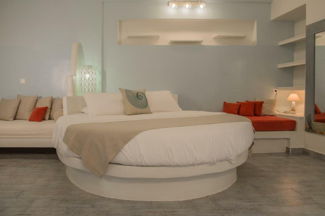 Aegean Castle Andros - Adults Only Aparthotel Agia Eleousa ภายนอก รูปภาพ