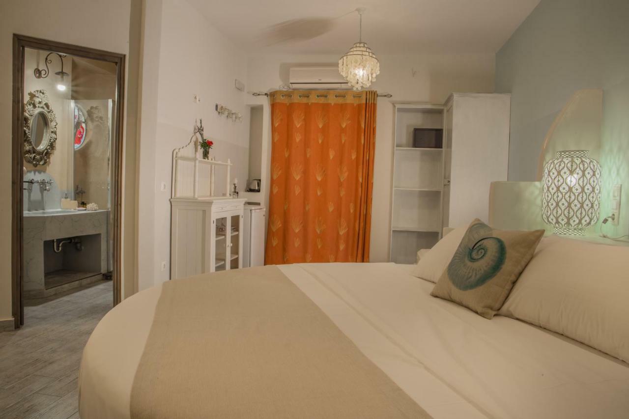 Aegean Castle Andros - Adults Only Aparthotel Agia Eleousa ภายนอก รูปภาพ